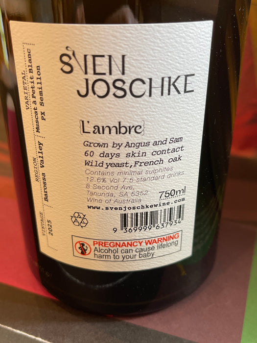 Sven Joschke L’ambre
