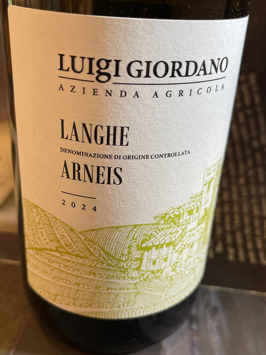 Luigi Giordano 2024 Langhe Arneis