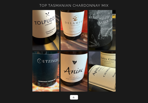 TOP TASMANIAN CHARDONNAY MIX