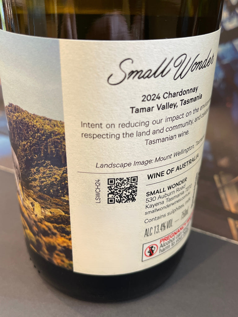 Small Wonder 2024 Tamar Valley Chardonnay