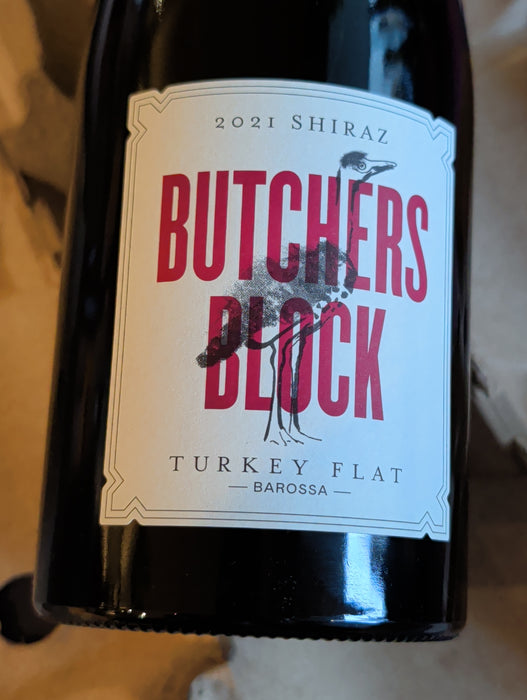 Turkey Flat Butcher's Block 2021 Shiraz