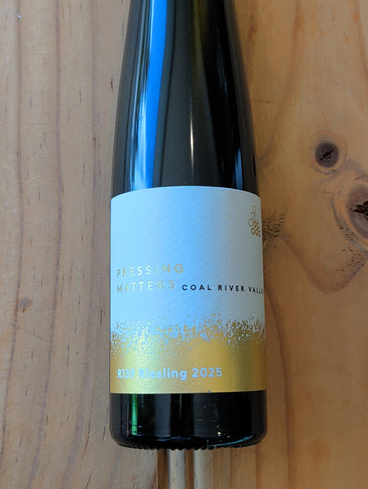 Pressing Matters 2025 R139 Riesling