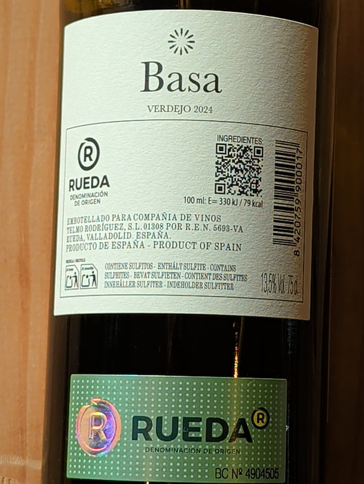 Telmo Rodriguez  Basa VERDEJO