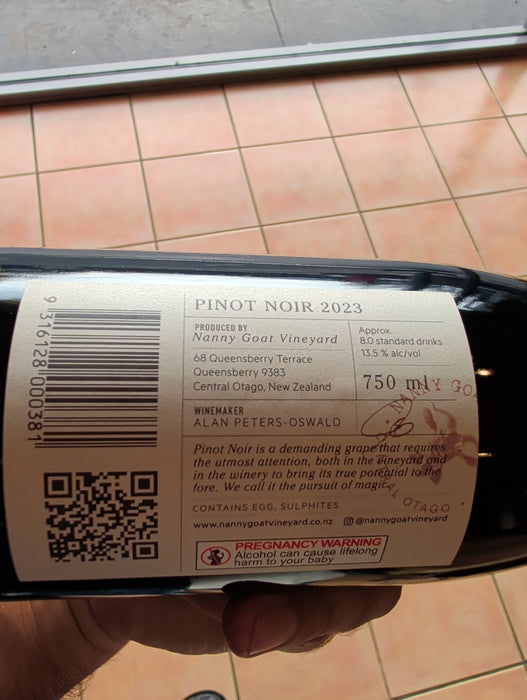 Nanny Goat Pinot Noir