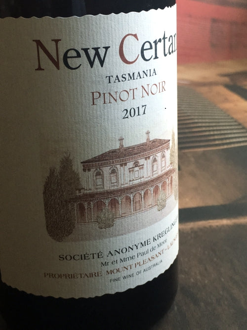 New Certan 2017 Mount Pleasant Pinot Noir