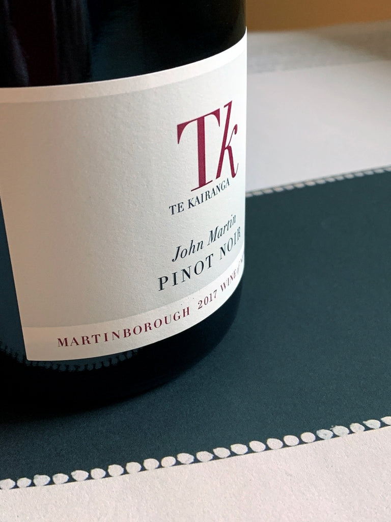 Te Kairanga 2017 John Martin Pinot Noir